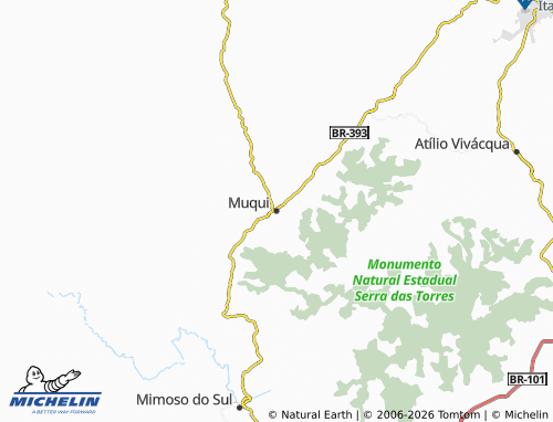 MICHELIN-Landkarte Muqui - ViaMichelin