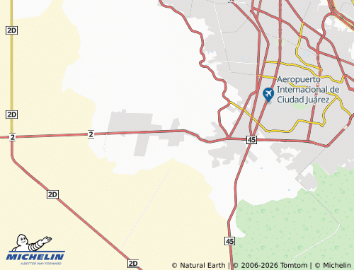 Mappa MICHELIN Villa Esperanza Sur - ViaMichelin