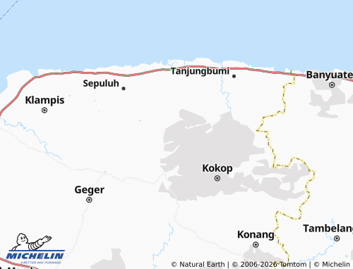 Carte MICHELIN Banda Soleh - ViaMichelin