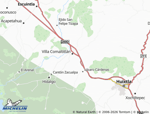 Carte MICHELIN El Manantial - ViaMichelin