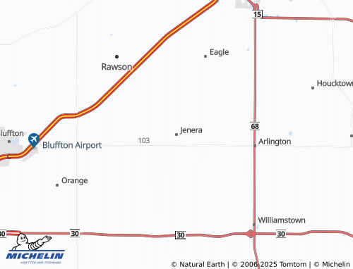 MICHELIN Jenera map - ViaMichelin