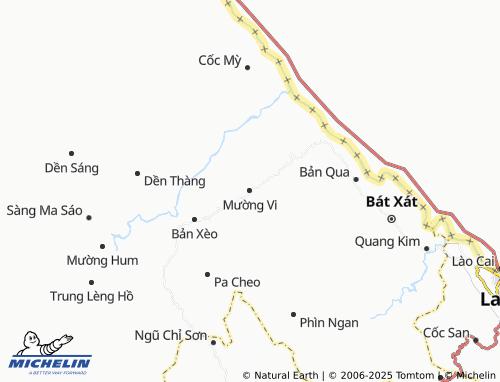 MICHELIN Mường Vi map - ViaMichelin