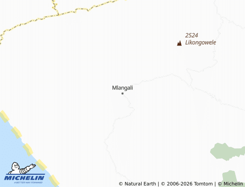 Mapa MICHELIN Mlangali - ViaMichelin