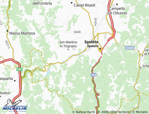 Carte MICHELIN San Giovanni di Baiano - ViaMichelin