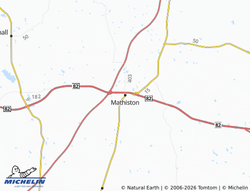 Mapa MICHELIN Mathiston - ViaMichelin