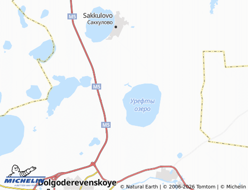 MICHELIN-Landkarte Urefty - ViaMichelin