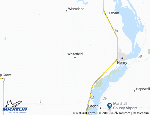 Carte MICHELIN Whitefield - ViaMichelin
