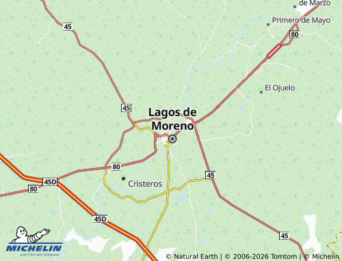 Mapa MICHELIN Hernando de Martell - ViaMichelin
