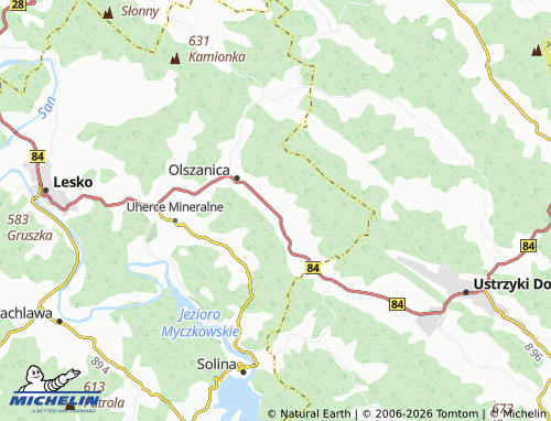 Carte MICHELIN Stefkowa - ViaMichelin
