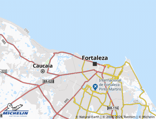 Mappa MICHELIN Barra do Ceará - ViaMichelin