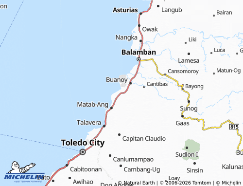 MICHELIN Arpili map - ViaMichelin