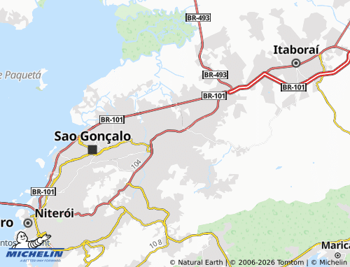 Mappa MICHELIN Laranjal - ViaMichelin