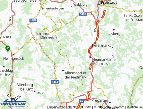MICHELIN Baumgarten map - ViaMichelin