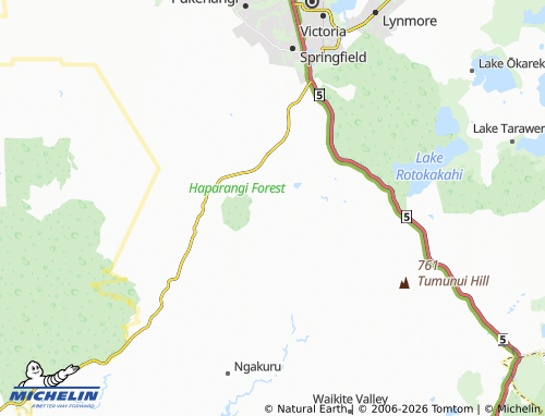 Mapa MICHELIN Kapenga - ViaMichelin
