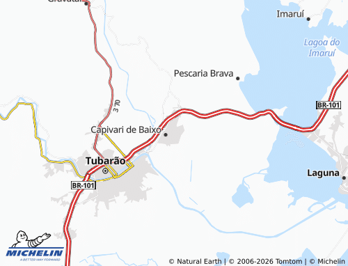 Mapa MICHELIN Caçador - ViaMichelin