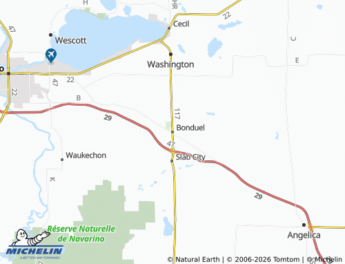 Carte MICHELIN Bonduel - ViaMichelin