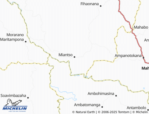 MICHELIN Miantso map - ViaMichelin