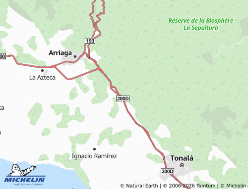 MICHELIN Nuevo Benito Juárez map - ViaMichelin