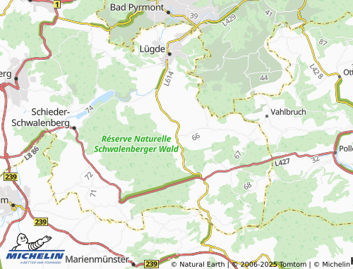 Mapa MICHELIN Elbrinxen - ViaMichelin