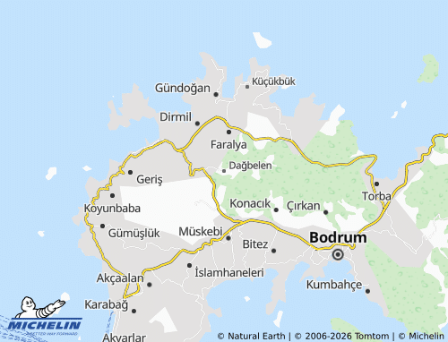 Kaart MICHELIN Dağbelen - ViaMichelin