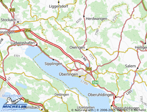 MICHELIN Höllwangen map - ViaMichelin
