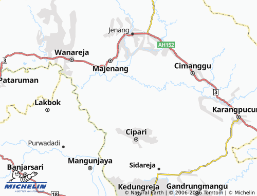 MICHELIN Mekarsari map - ViaMichelin