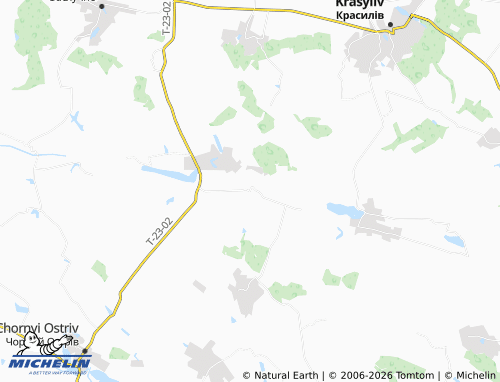 Carte MICHELIN Vezdenky - ViaMichelin