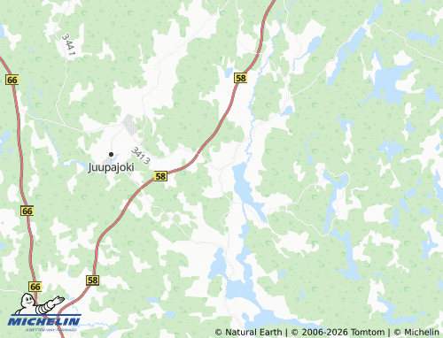 MICHELIN Kopsamo map - ViaMichelin