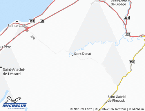 Mappa MICHELIN Saint-Donat - ViaMichelin