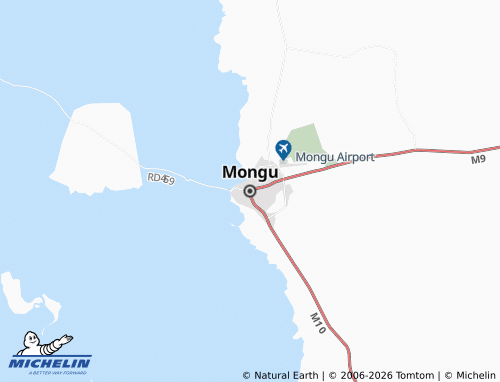 Kaart MICHELIN Mongu - ViaMichelin