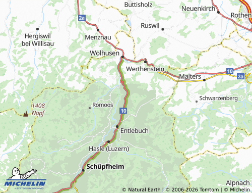 Carte MICHELIN Ebnet - ViaMichelin