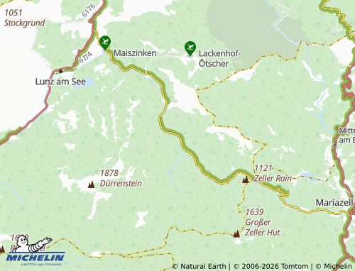MICHELIN Holzhüttenboden map - ViaMichelin