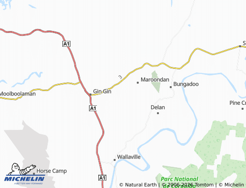 Mapa MICHELIN McIlwraith - ViaMichelin