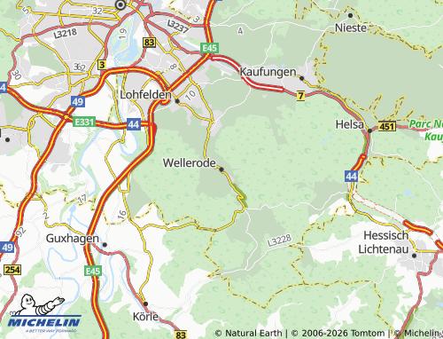 MICHELIN Wellerode map - ViaMichelin