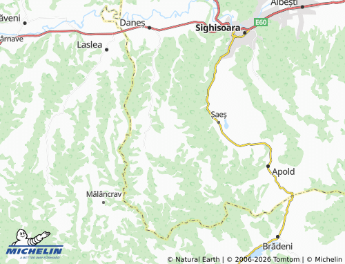 Mappa MICHELIN Stejărenii - ViaMichelin