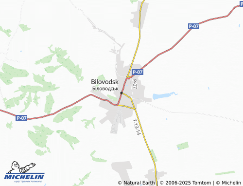 MICHELIN Bilovodsk map - ViaMichelin