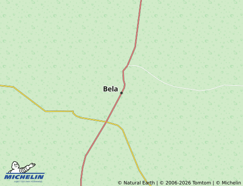 Mappa MICHELIN Bela - ViaMichelin