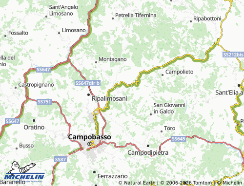 Mapa MICHELIN Matrice - ViaMichelin