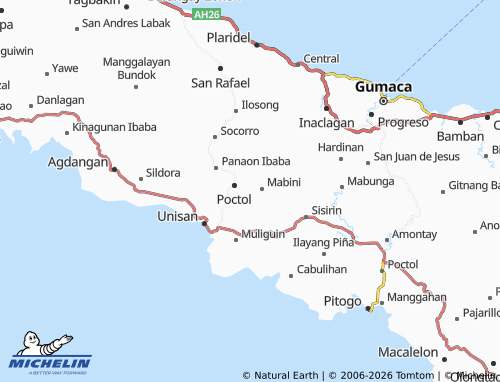 MICHELIN Plaridel map - ViaMichelin