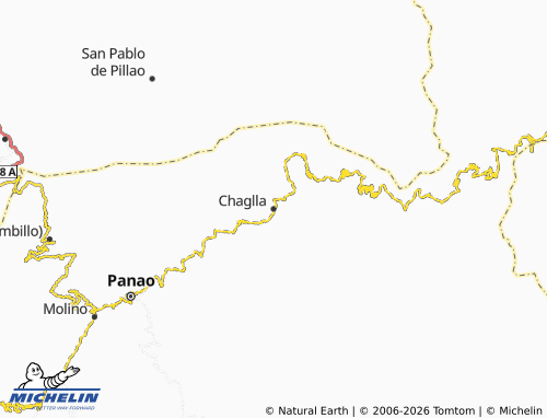Mapa MICHELIN Chaglla - ViaMichelin