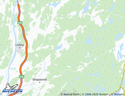 Mappa MICHELIN Sandåker - ViaMichelin