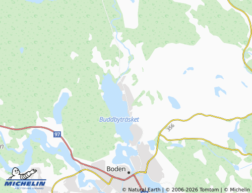 Mappa MICHELIN Byddbyn - ViaMichelin