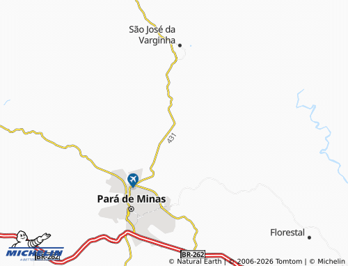 Mappa MICHELIN Ascenção - ViaMichelin