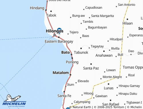 MICHELIN Bato map - ViaMichelin