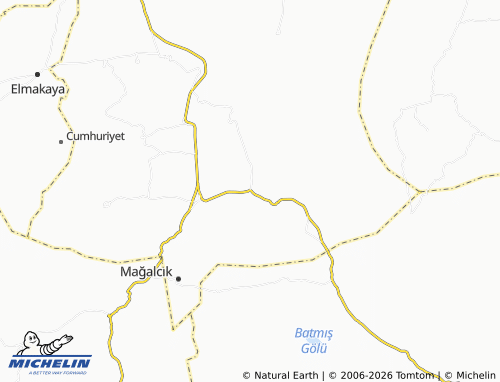 MICHELIN Oğuzhan map - ViaMichelin