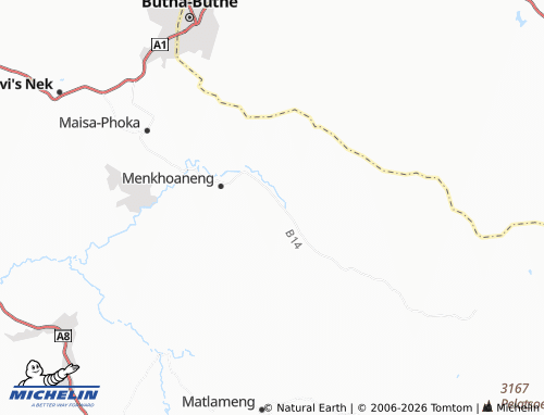 Mapa MICHELIN Masaleng - ViaMichelin