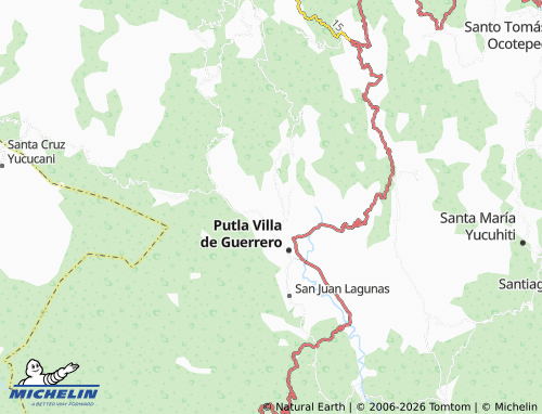 Mapa MICHELIN Loma Bonita - ViaMichelin