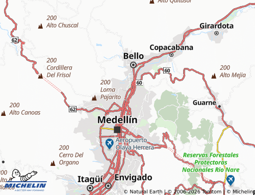 Carte MICHELIN Tricentenario - ViaMichelin