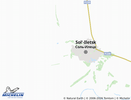 Carte MICHELIN Zelenyy Klin - ViaMichelin
