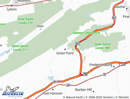 Mappa MICHELIN Green Point - ViaMichelin